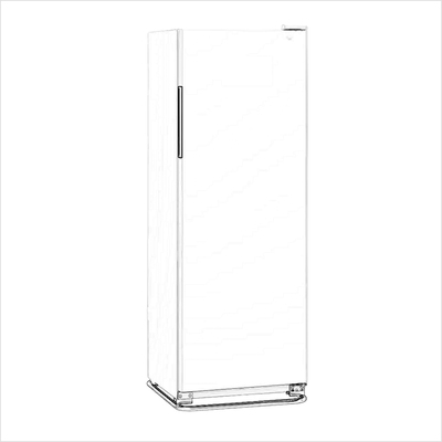 ../frankl24shop/Kühlschrank weiß groß _Premium_, 333lt - 4 Einschübe